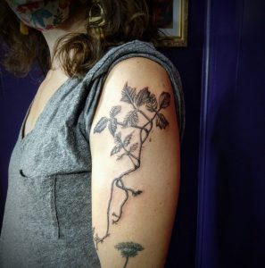 Poison Ivy Vine tattoo